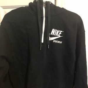 A nike hoodie.